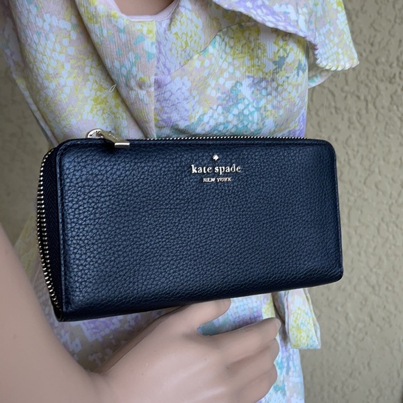 Kate Spade leila large continental wallet Black - Picture 7 of 16